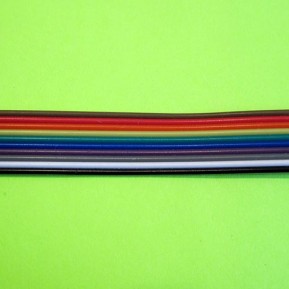 Провода для макетирования (10шт) в виде цветного шлейфа, 30см, разъем-разъем BLS-1